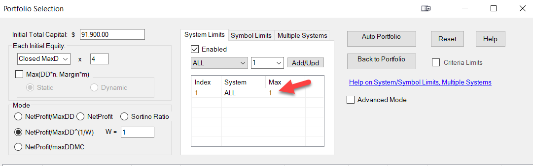 System Limits