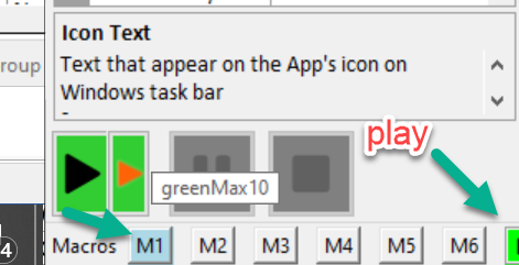 GreenMax10 macro setup