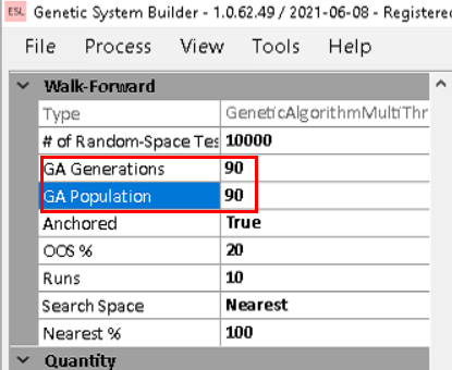 Compare3 entry type walk-forward